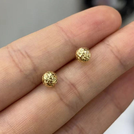 18K Solid Gold Disco Ball Earrings--140 AUD | Tayam Jewellery