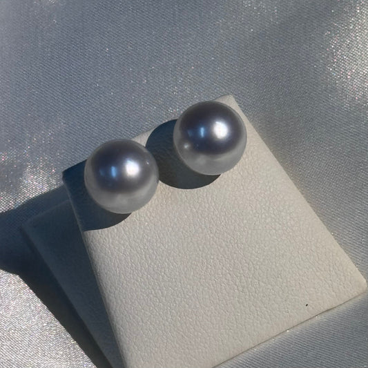 10-10.5mm Australian South Sea Pearl Stud Earrings in 9K Gold | Sydney CBD | Tayam Jewellery