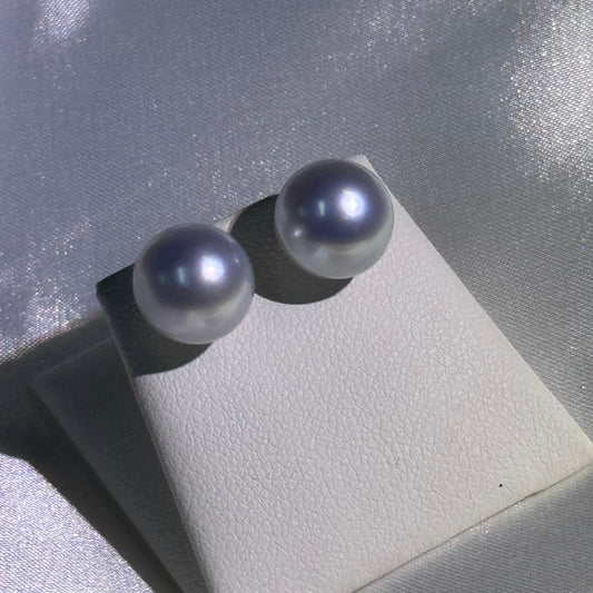 10-10.5mm Australian South Sea Pearl Stud Earrings in 9K Gold | Sydney CBD | Tayam Jewellery