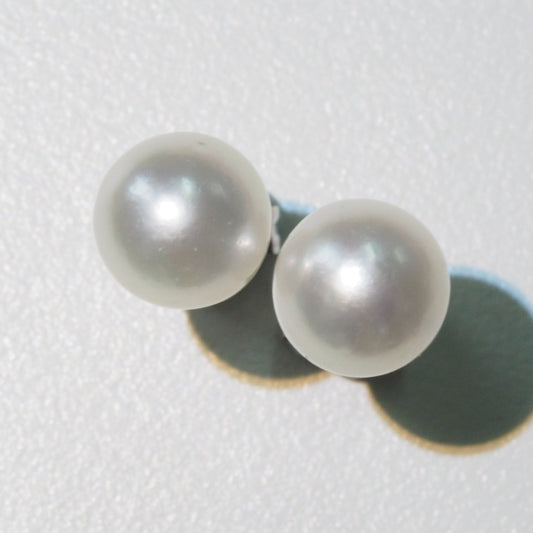 Australian South Sea Pearl Stud Earrings (8-9mm) | Tayam Jewellery