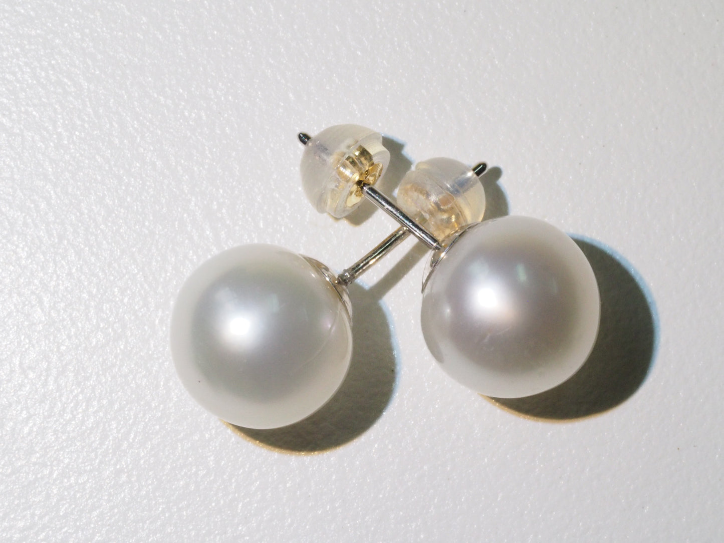 Australian South Sea Pearl Stud Earrings (9-10mm) | Tayam Jewellery