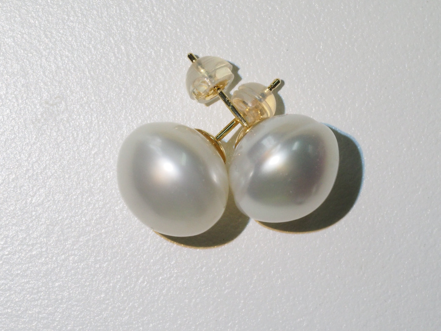 Australian South Sea Pearl Stud Earrings (11-12mm) | Tayam Jewellery