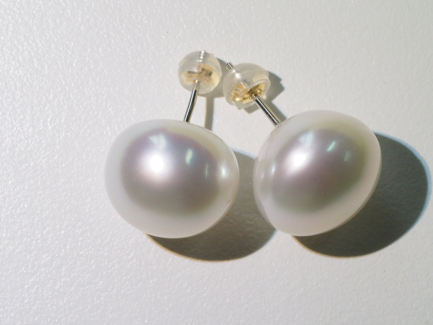 Australian South Sea Pearl Stud Earrings (11-12mm) | Tayam Jewellery