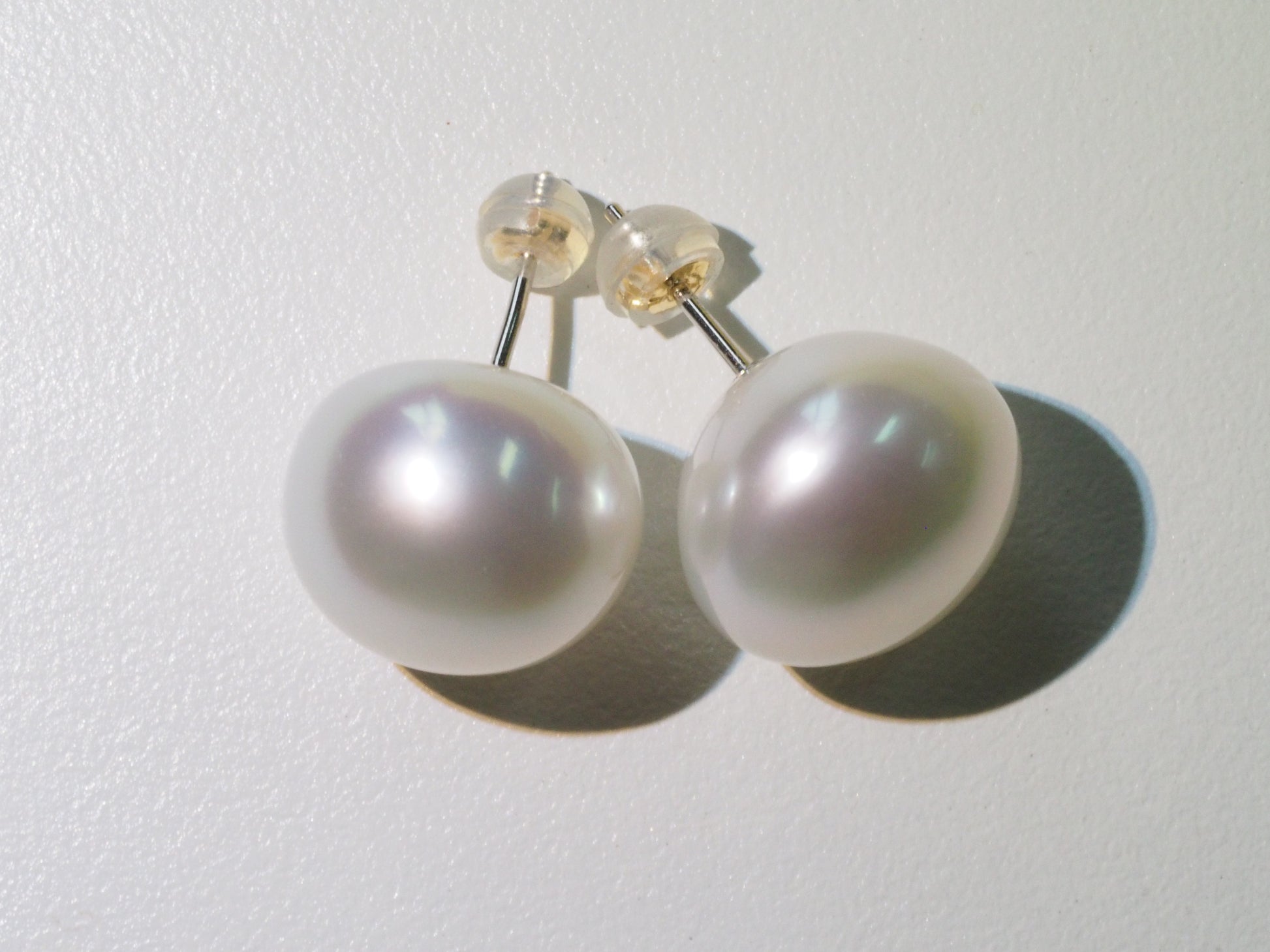 Australian South Sea Pearl Stud Earrings (11-12mm) | Tayam Jewellery