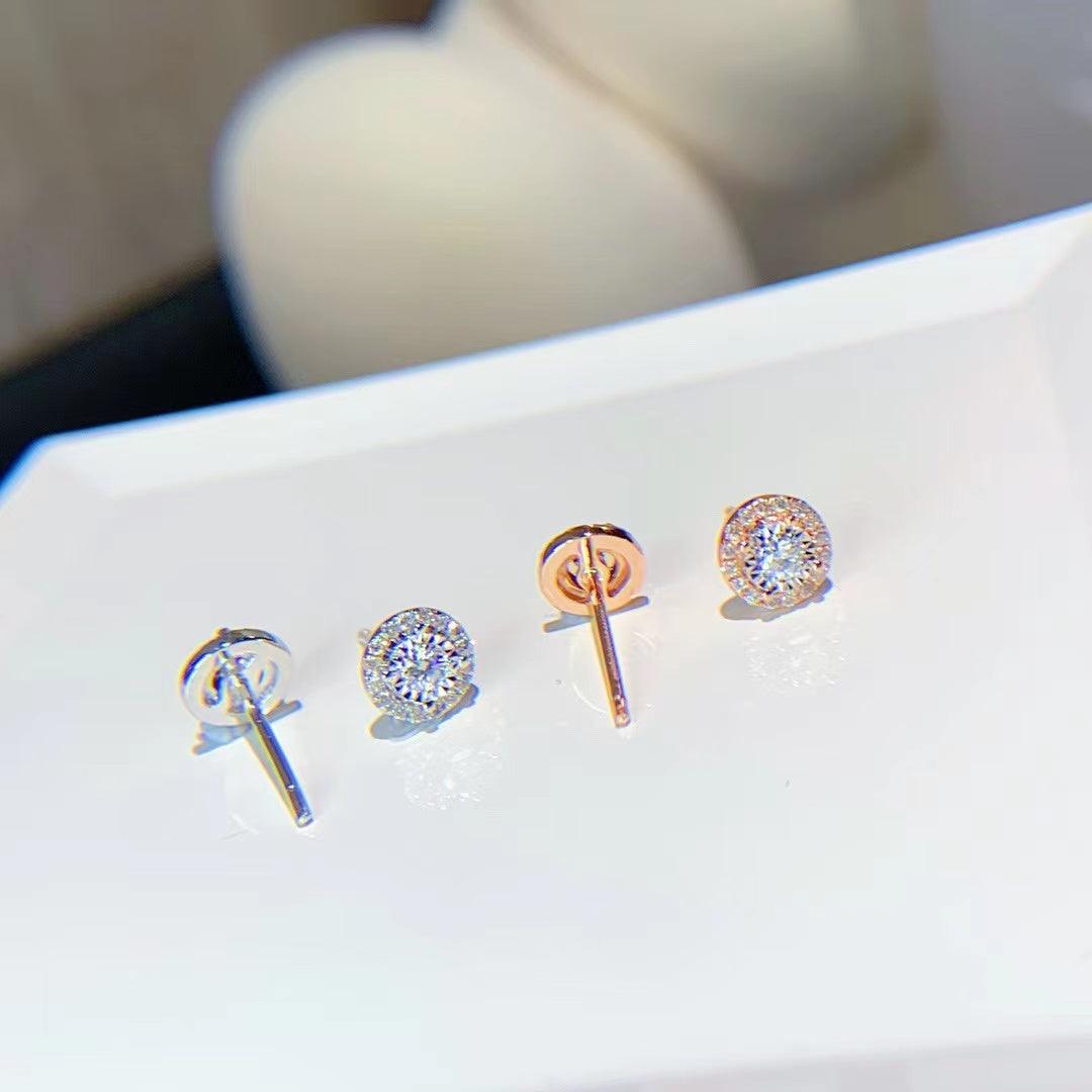 Halo Diamond earring | Tayam Jewellery