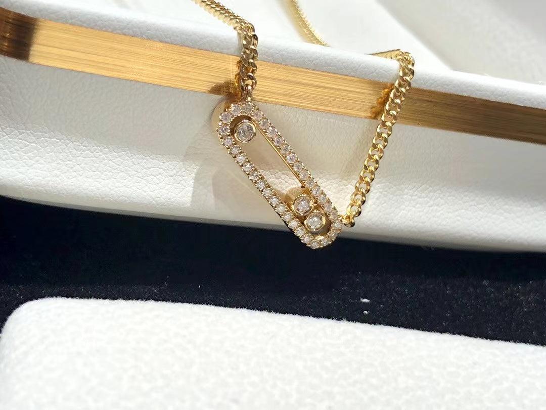 Moving Diamonds Necklace | Tayam Jewellery