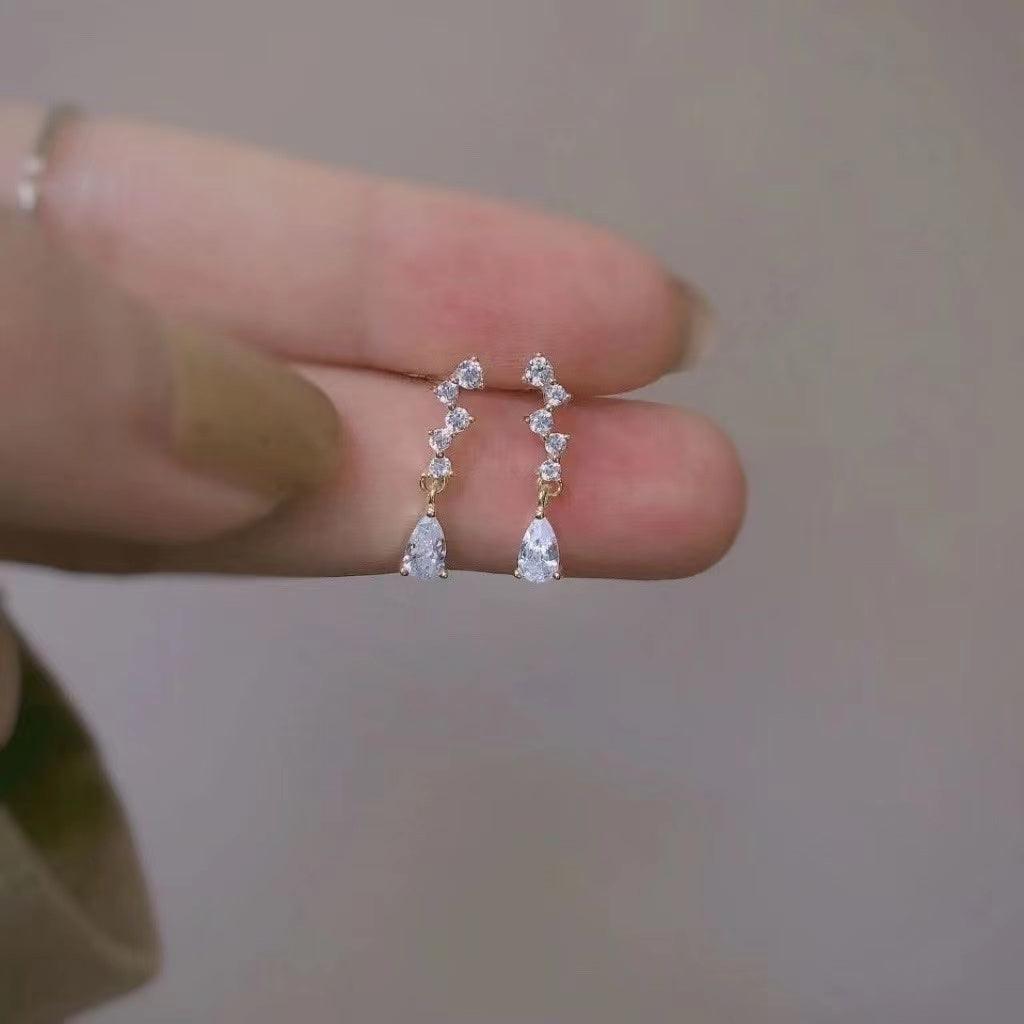 Diamond Drop Earring | Tayam Jewellery