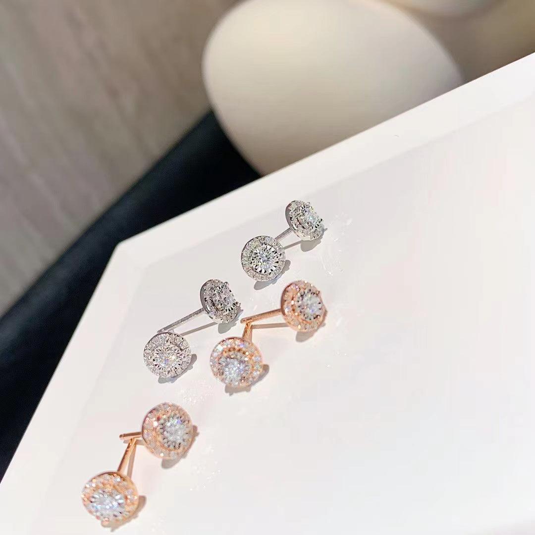 Halo Diamond earring | Tayam Jewellery