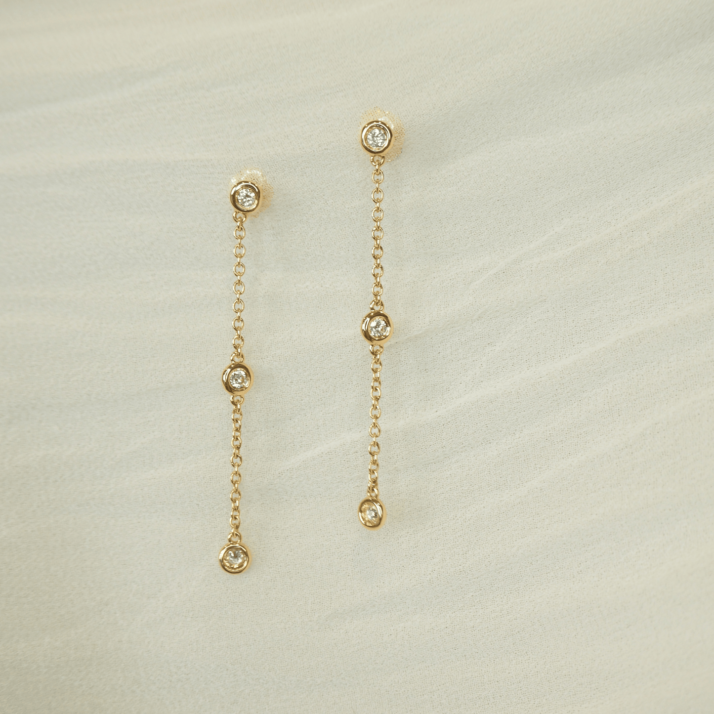 Bazel each Earring | Tayam Jewellery