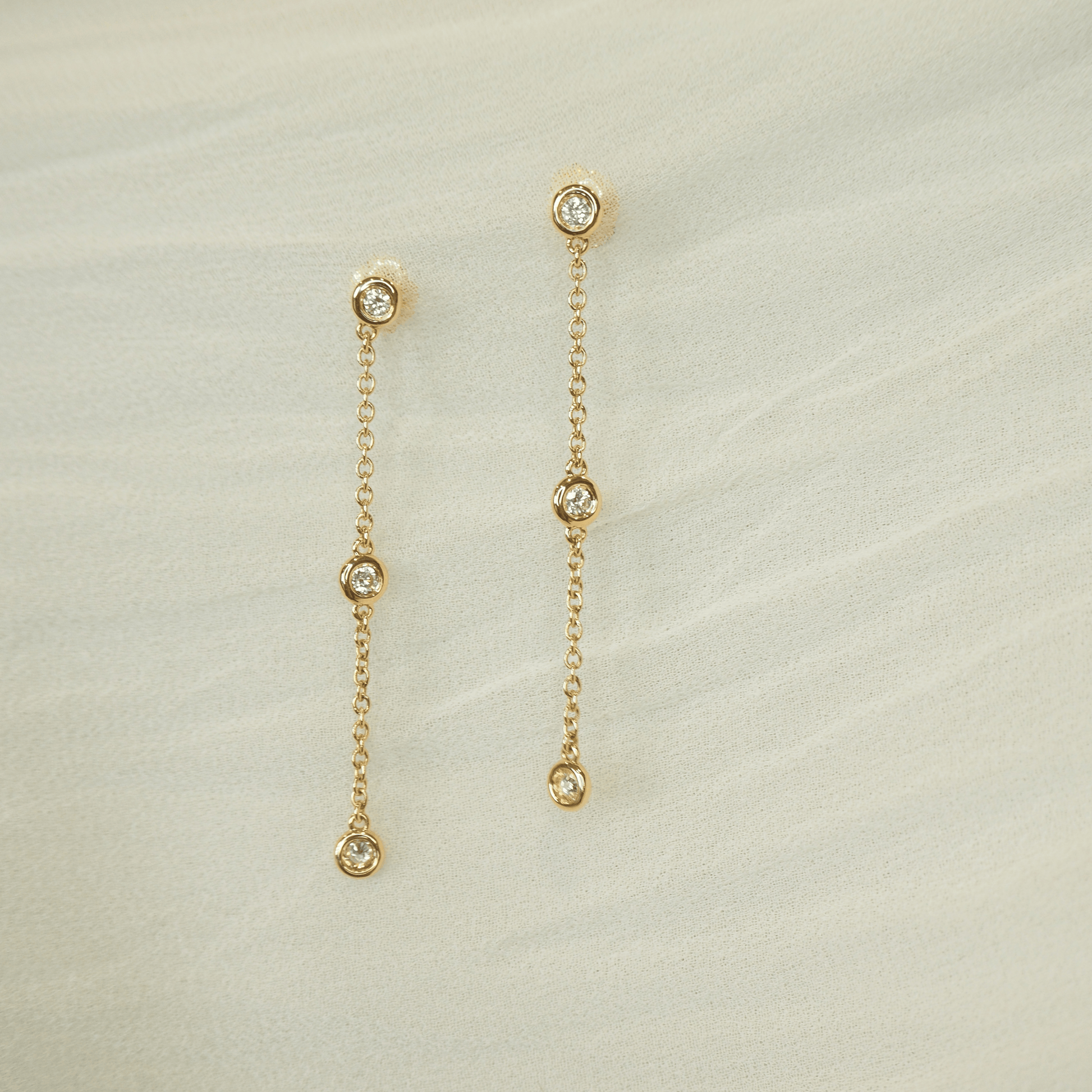 Bazel each Earring | Tayam Jewellery