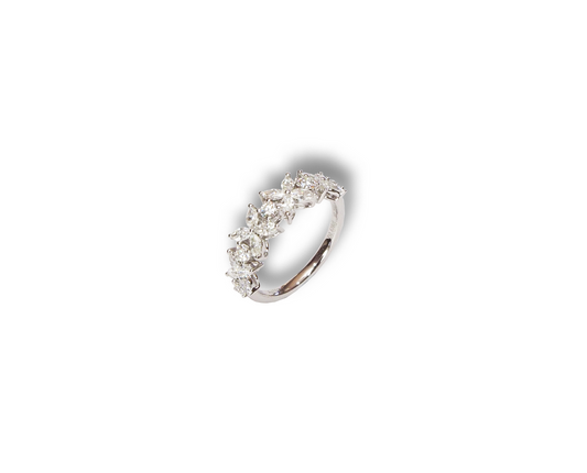 18K WG Diamond Ring | Tayam Jewellery